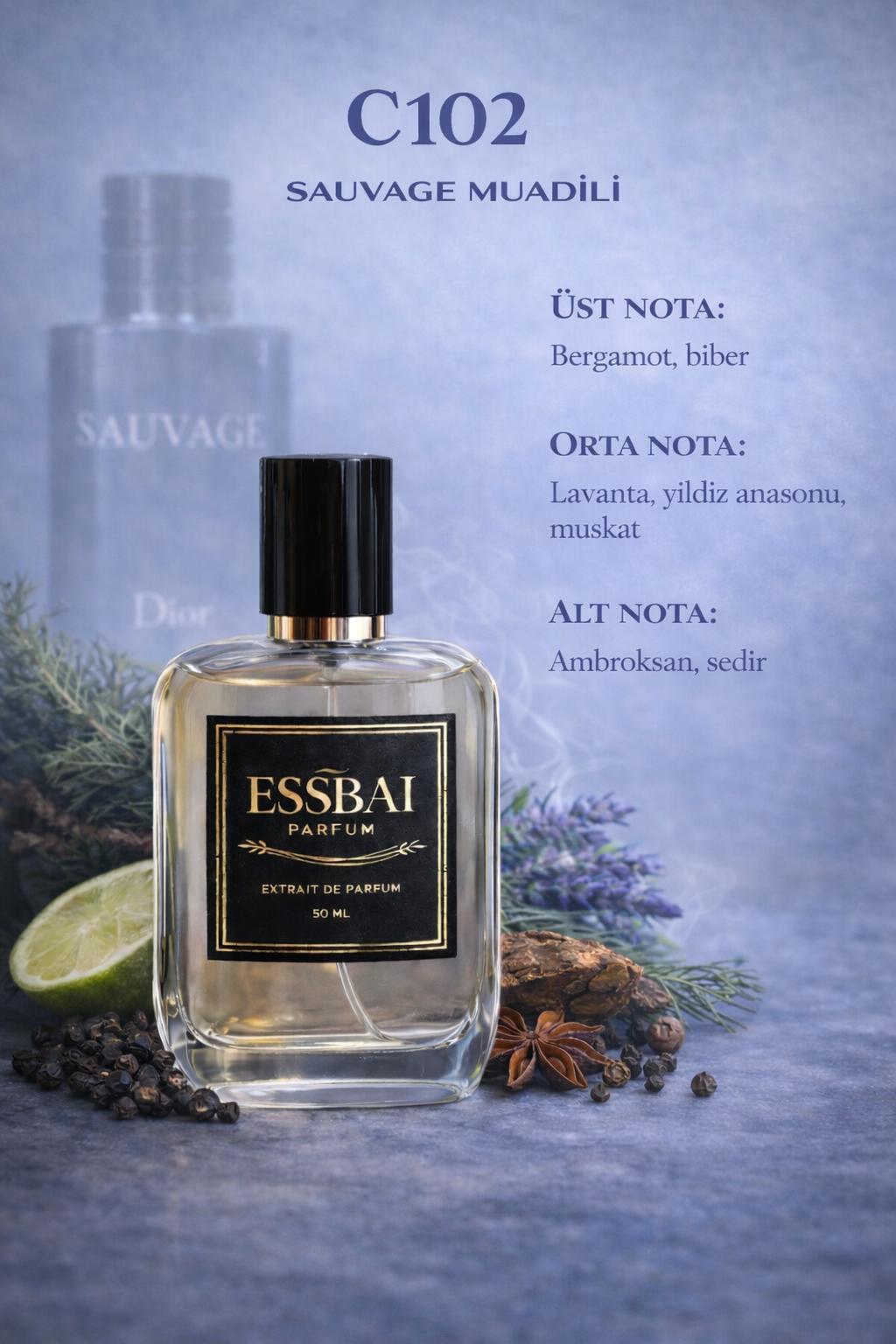 Dior Sauvage Muadili Erkek Parfüm C-102
