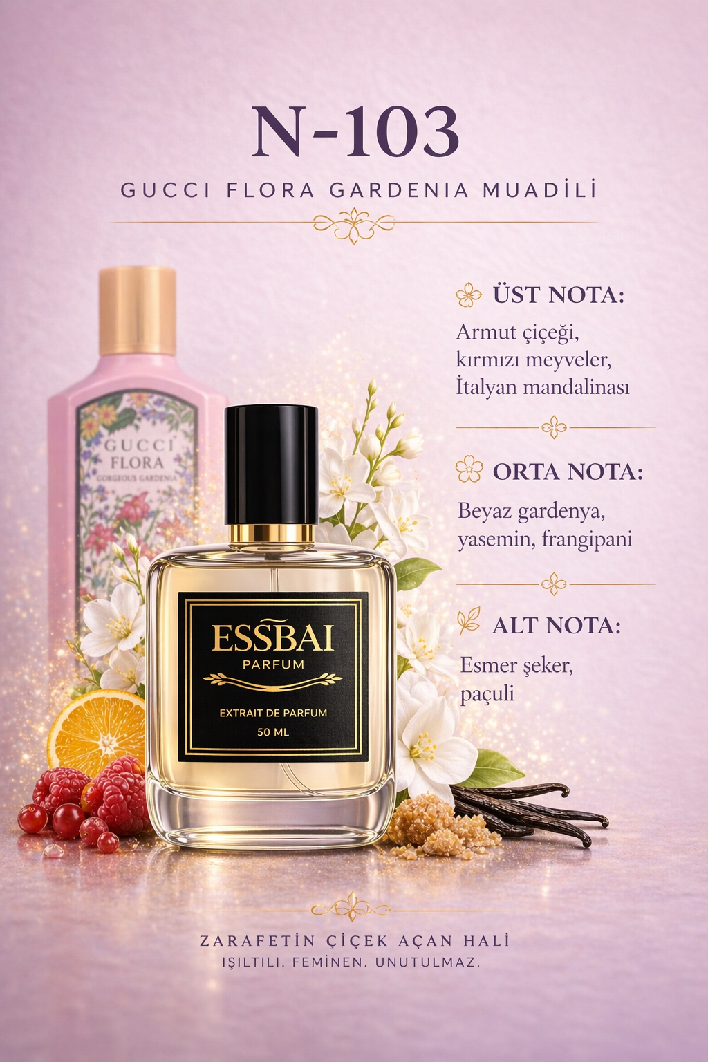 Gucci Flora Gardenia Muadili Kadın Parfüm N-103